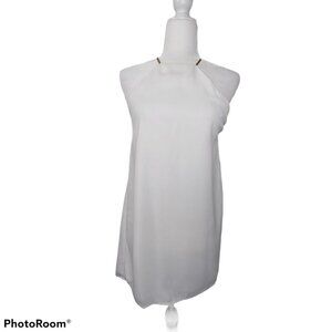 LF Mika and Gala White Halter Dress